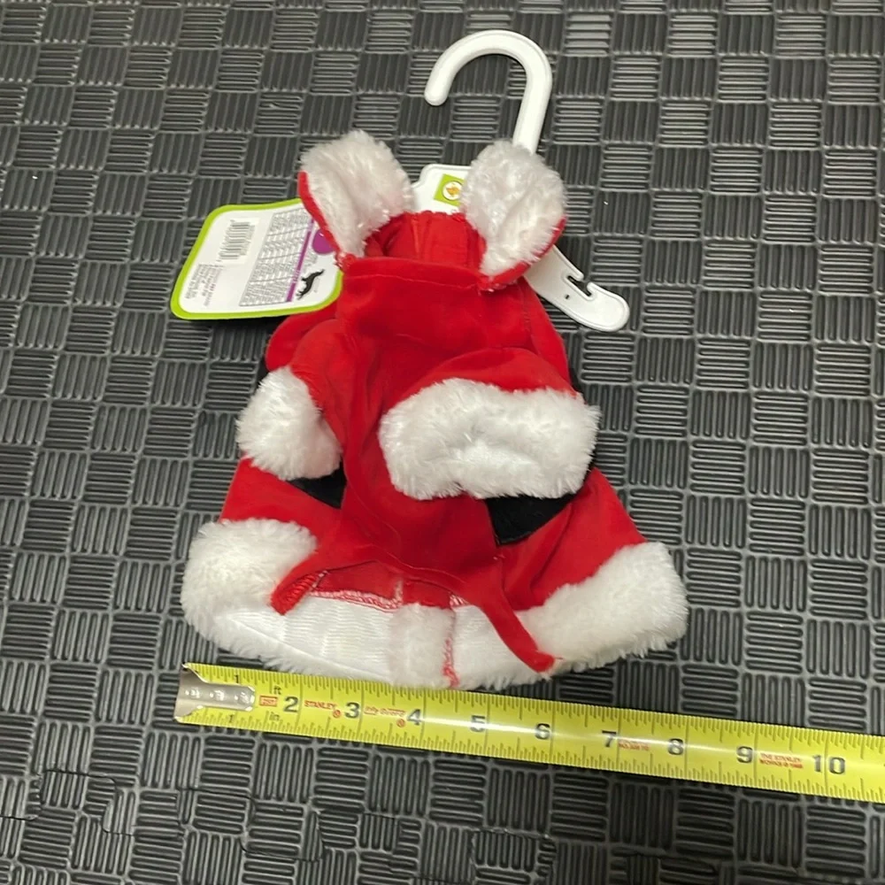 Lookin good santa dog outfit size XS
